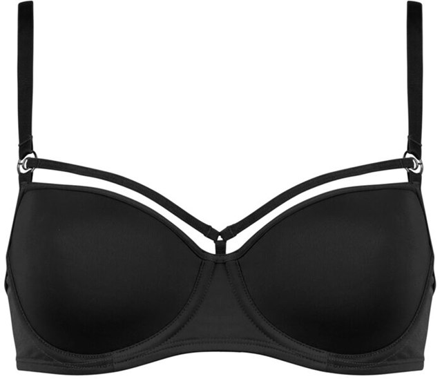 Space Odyssey Balcony Bra - BH Sort