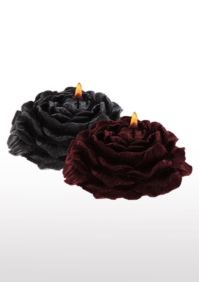 ROSE BONDAGE CANDLES - 2 STK