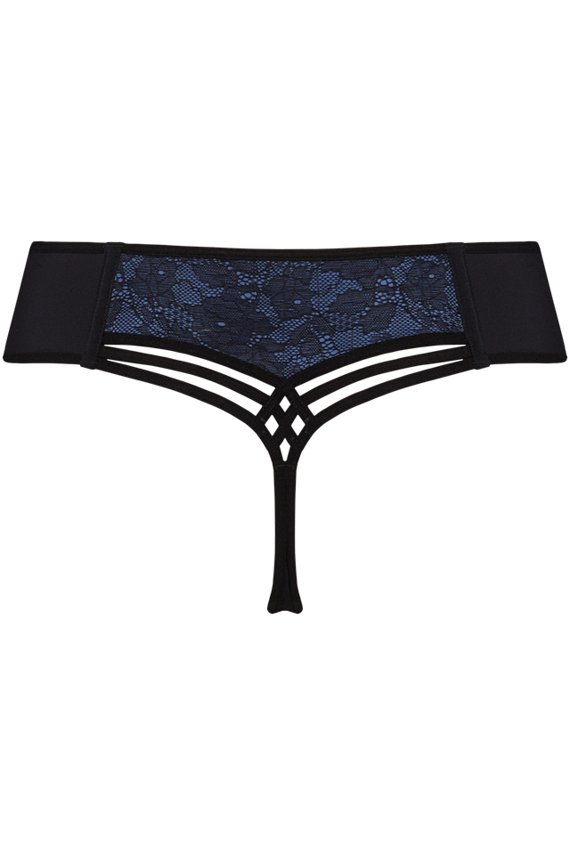 Dame De Paris Bijou Blue - G-streng 7 cm