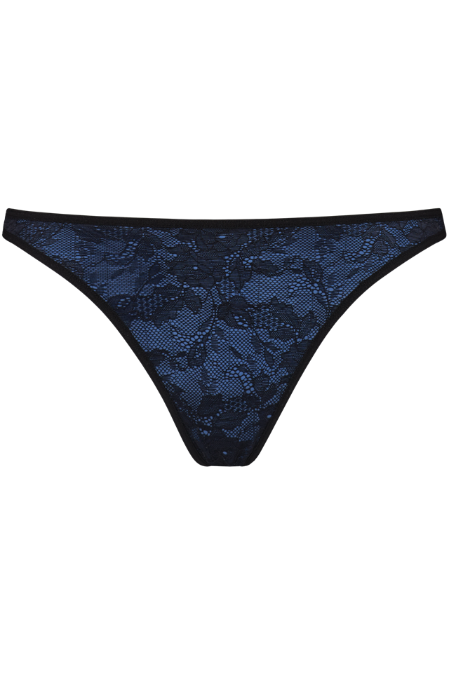 Dame De Paris Bijou Blue - G-streng 2 cm