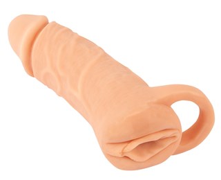 2-in-1 Extension And Masturbator 18,5cm