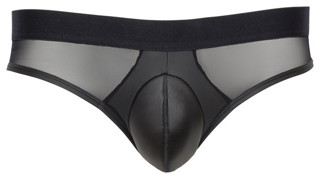 Briefs with a padded pouch