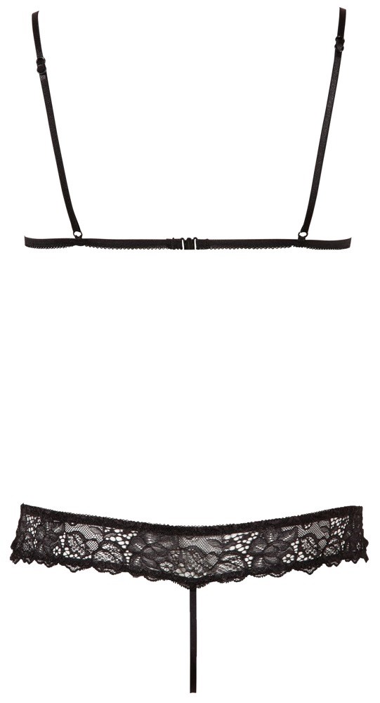 Rhinestone Bra Set