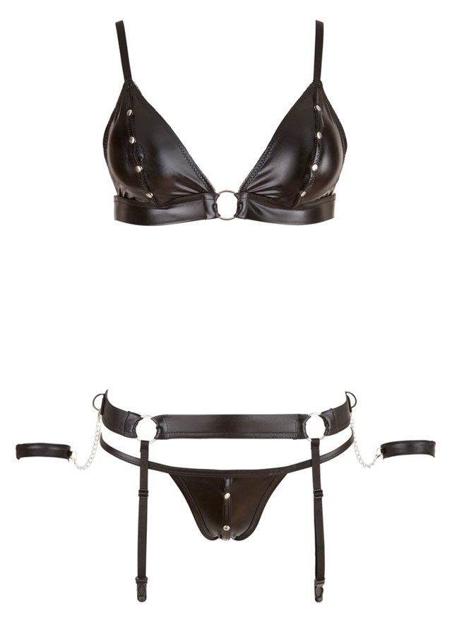 Bondage Suspender Undertøjssæt
