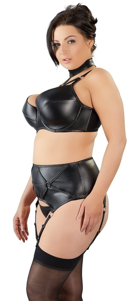 Wetlook Tredelt Sæt - Plussize