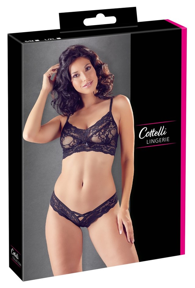 LACE WIRELESS BRA & BRIEFS