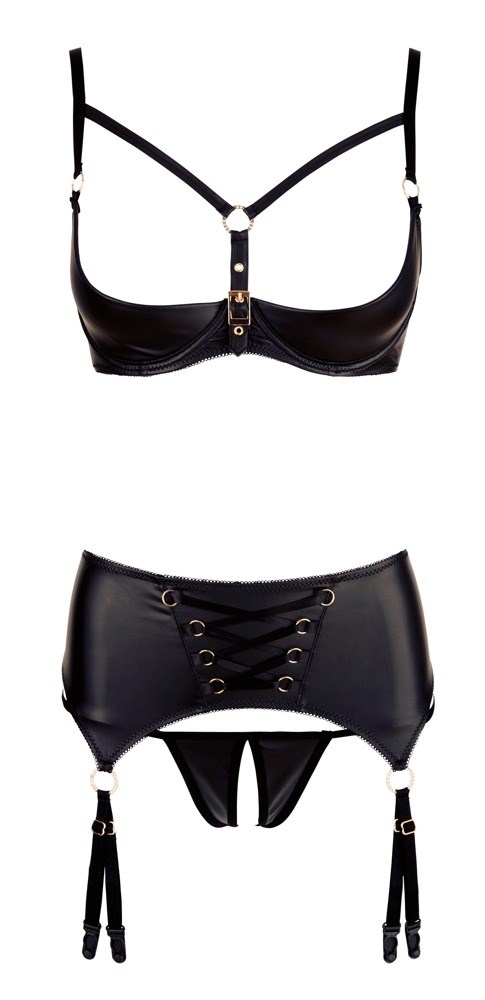 1/2 Bh Sæt med Hofteholder og G-streng