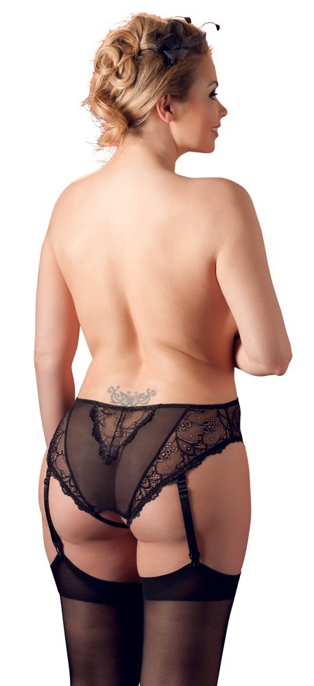 Trusser med suspender - Plus size