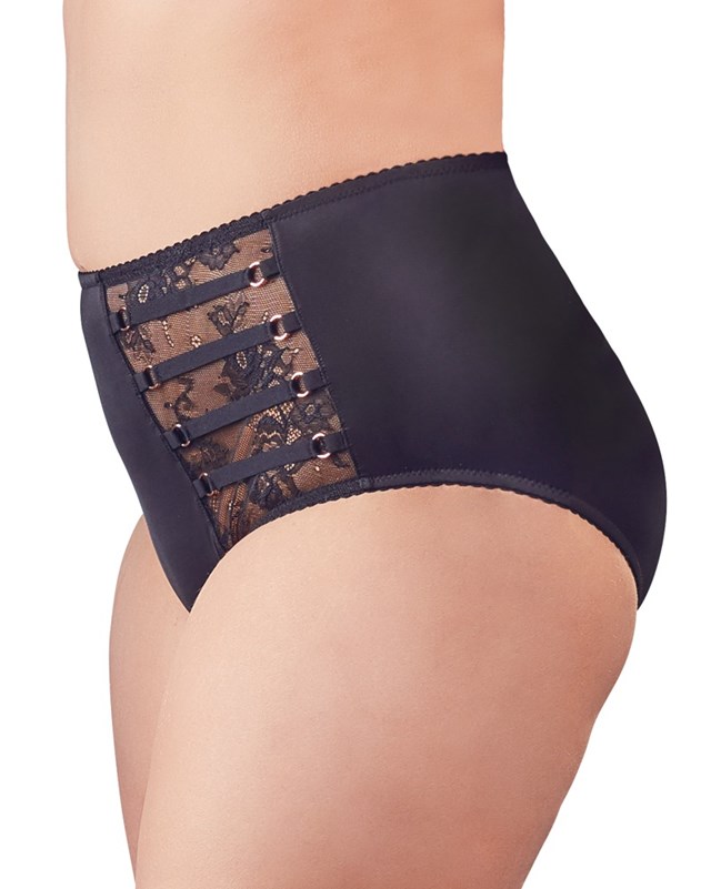 Briefs with Lace & Gold Details