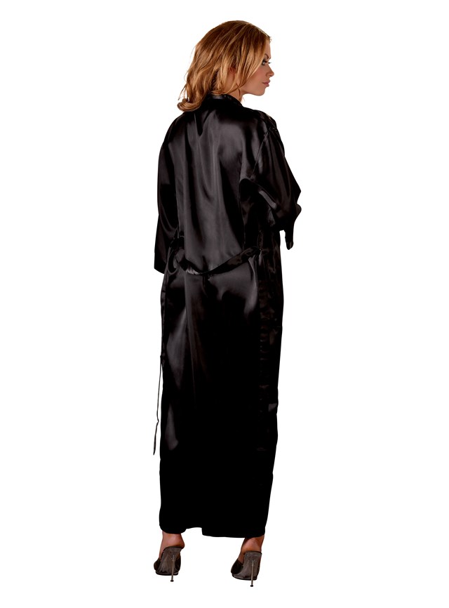 Sort Kimono