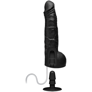 Squirting 26cm Cumplay Cock Med Aftagelig Vac-u-lock-sugekop