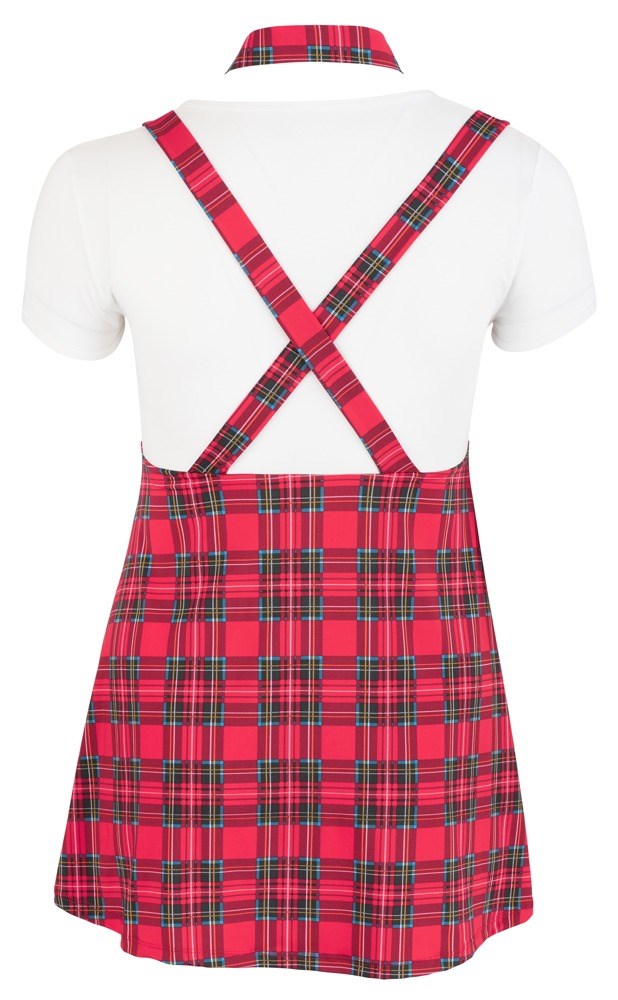 Skolepige Uniform - Plussize