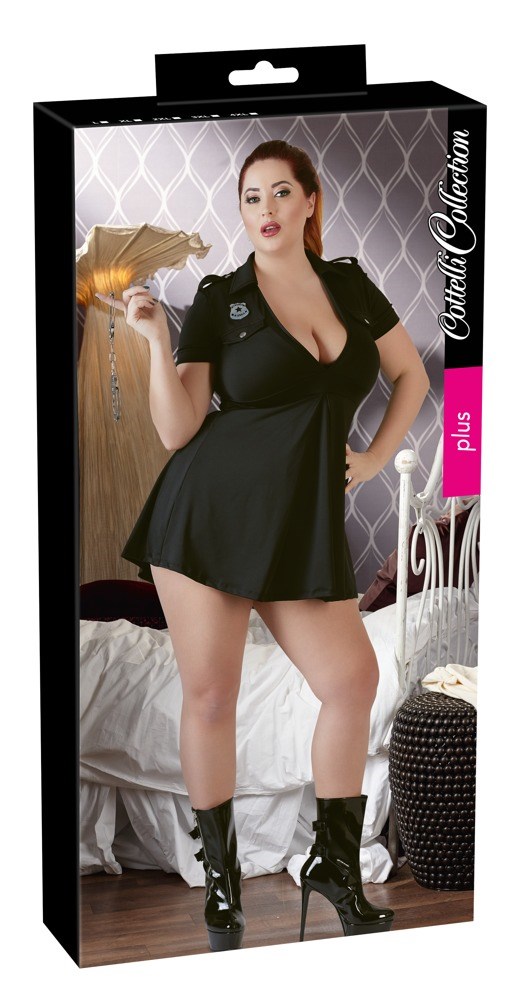 Politiuniform Kjole - Plussize