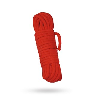 Shibari Bondage - Rødt Reb 7 M