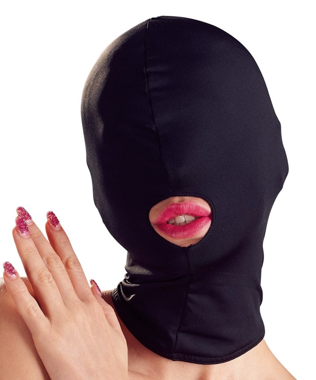 Sort mund maske