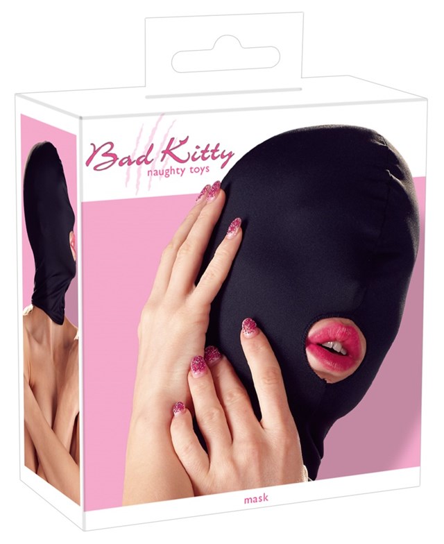 Sort mund maske