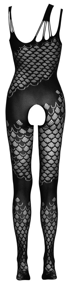 SØMLØST CATSUIT MED ÅBENT SKRIDT – ONESIZE (S-L)