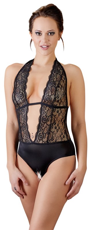 Bundløs Halterneck Bodystocking