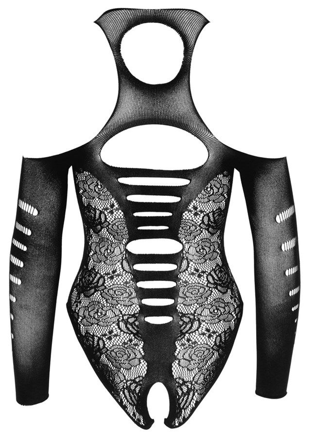 SØMLØS BODY MED ÅBENT SKRIDT – ONESIZE (S-L)