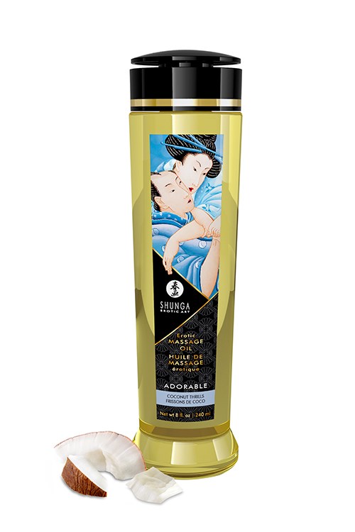 Erotisk Massageolie - Adorable Coconut 240 ml