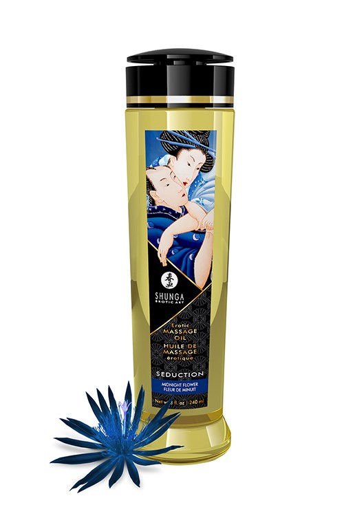 Erotisk Massageolie - Seduction Midnight Flower 240 ml