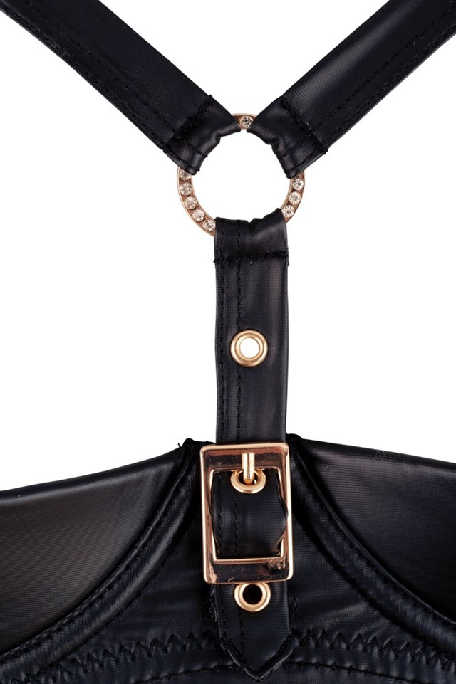 Kjole med Åben BH og Hofteholder