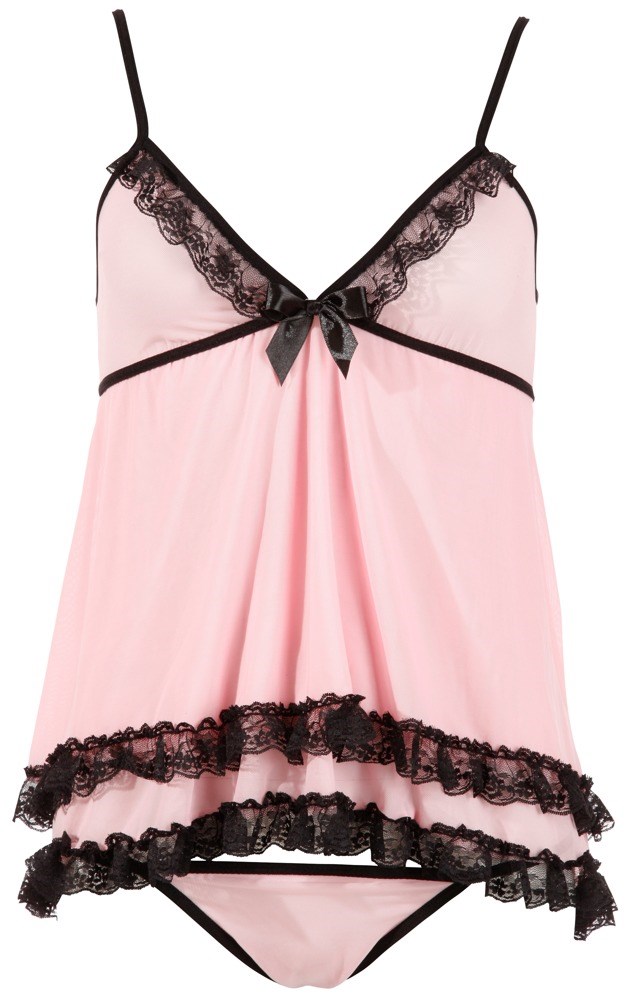 Babydoll lyserødt