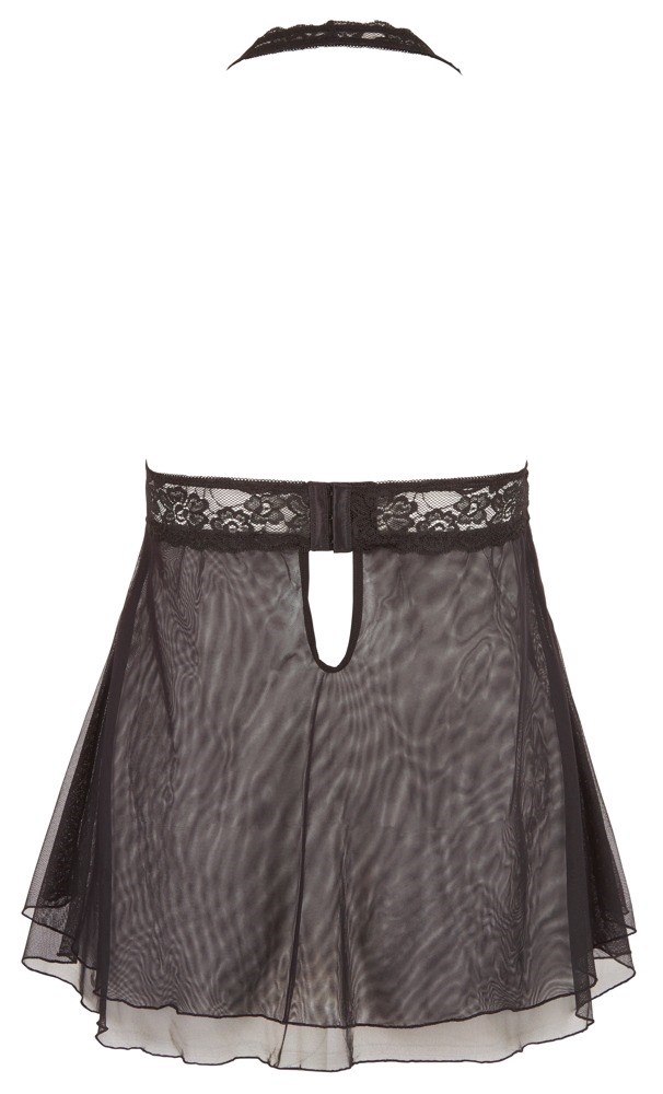 Flared Babydoll med Blonder