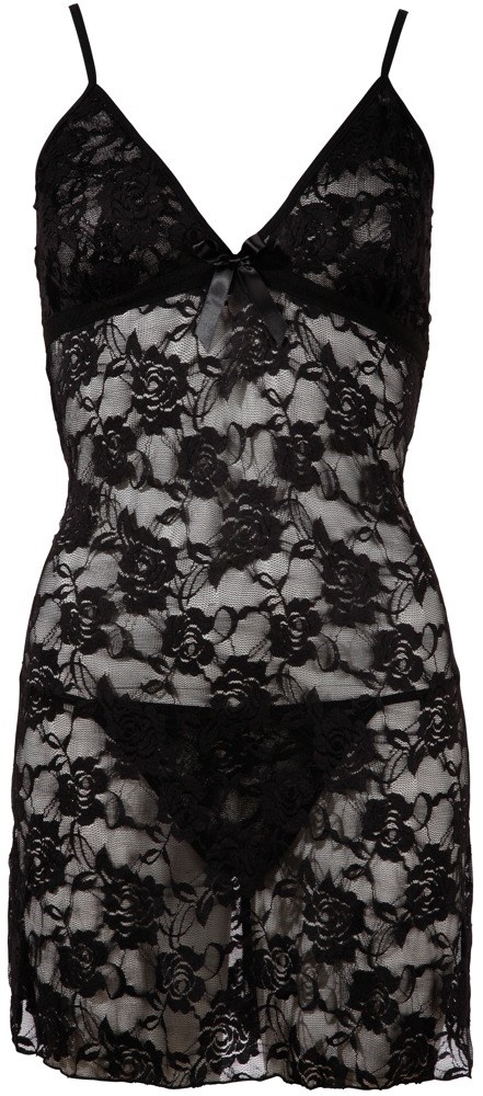 Chemise med G-streng