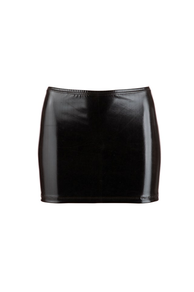 Wetlook Mini Skirt