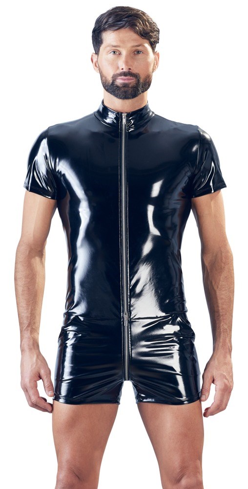 Short Vinyl Overall for Him