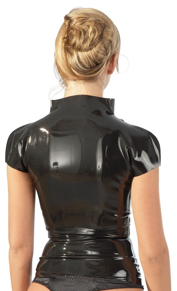 Latex Top med lynlås