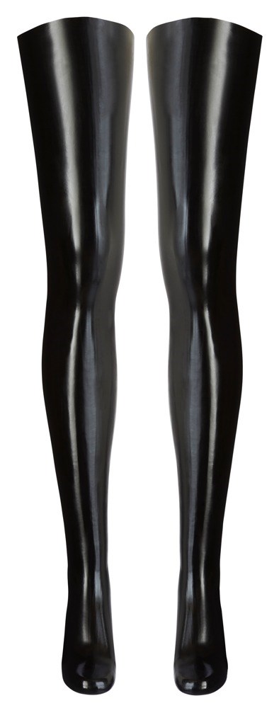 Sorta Latex Strømper