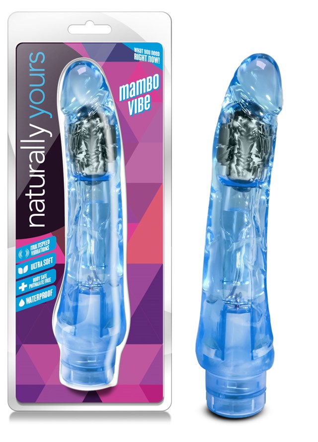 Naturally Yours Mambo - Blå Vibrator
