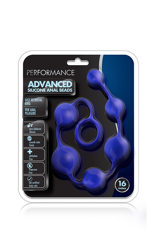 Performance Blue Silicone - Analkugler
