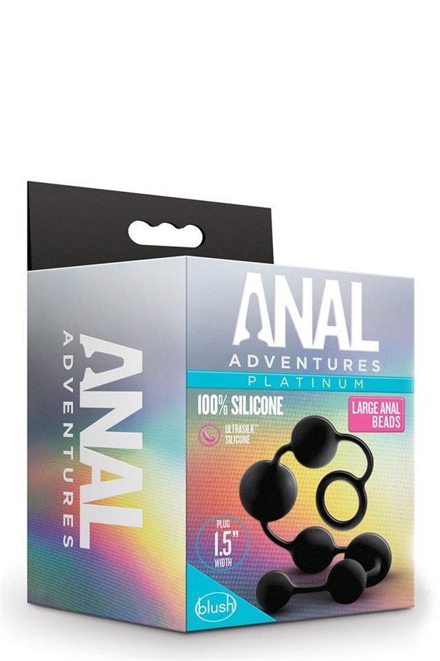 ANAL ADVENTURES LARGE ANAL BEADS - SORT