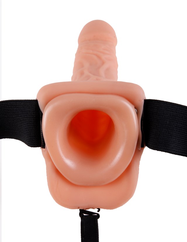 19cm Hollow Strap-On with Balls