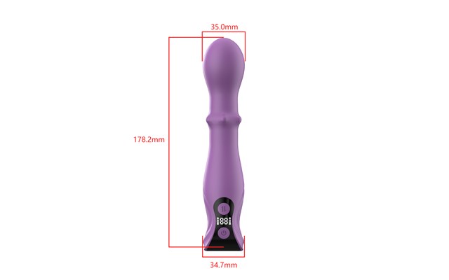 360 Triple Stimulation Vibrator with LCD Display