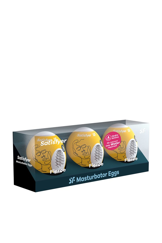 MASTURBATOR EGG FIERCE 3-PCS