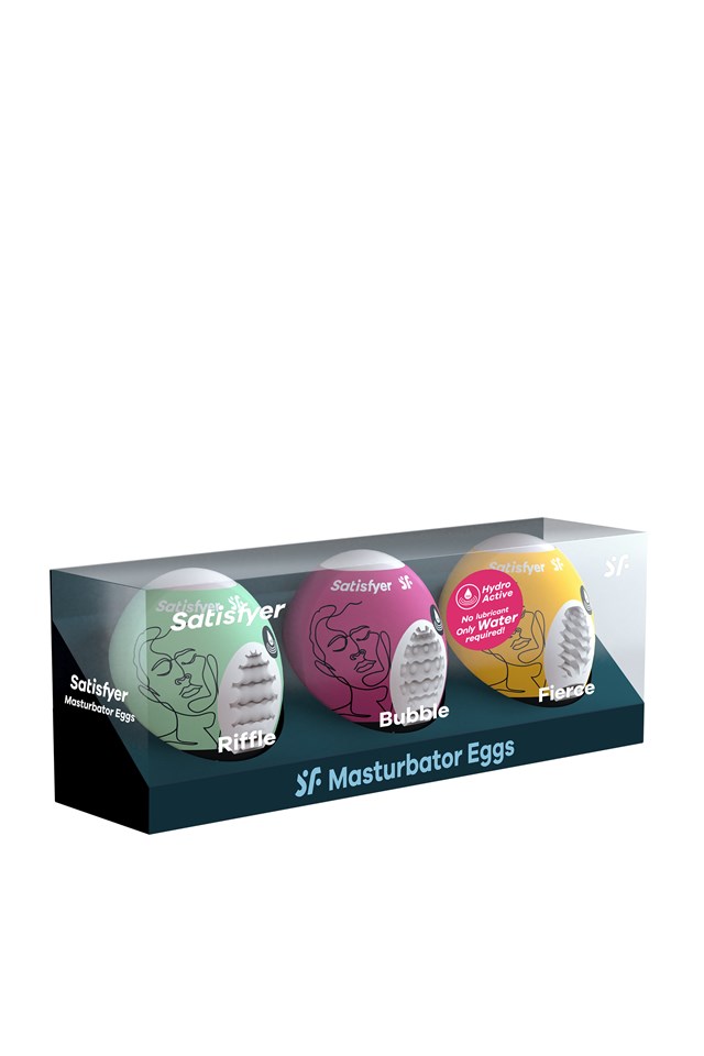 ONANI-ÆG RIFFLE BUBBLE FIERCE 3-PAK