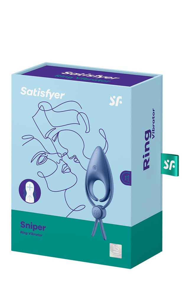SATISFYER SNIPER RING BLUE
