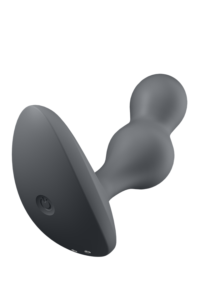 Deep Diver Plug Vibrator med App - Grå
