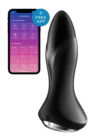 13.5cm Rotator Plug 1 With App -black