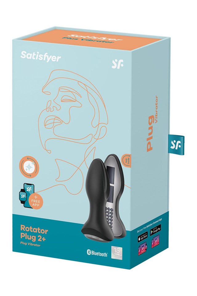 12.5cm Rotator Plug 2 with App - Black