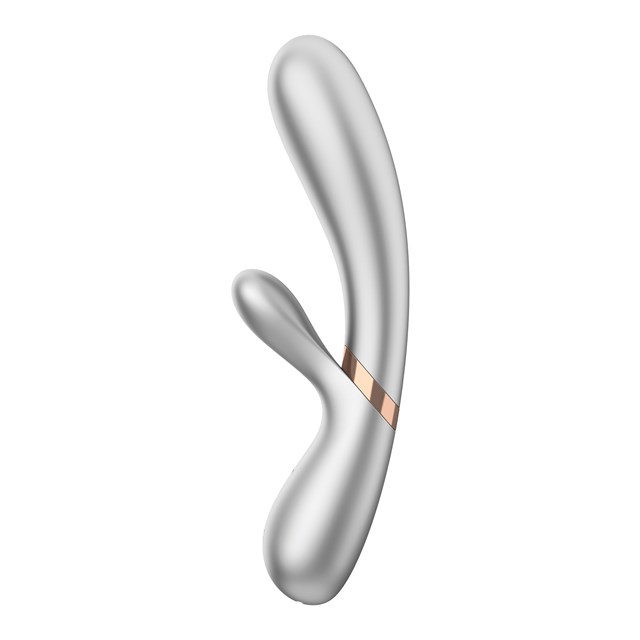 Hot Lover Vibrator with Dual Motors - Sølv