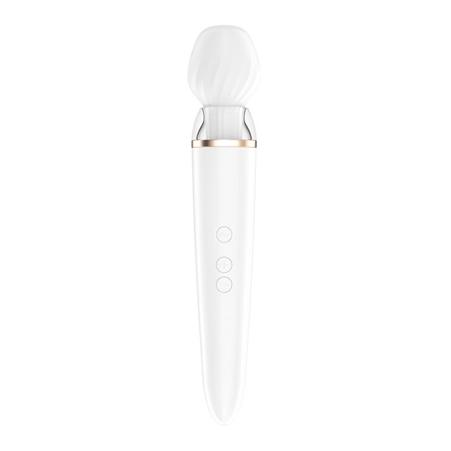 Satisfyer Double Wand-er - Hvid