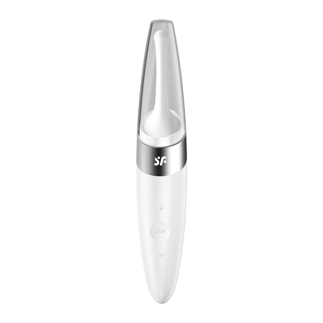 Twirling Delight Tip Vibrator - Hvid