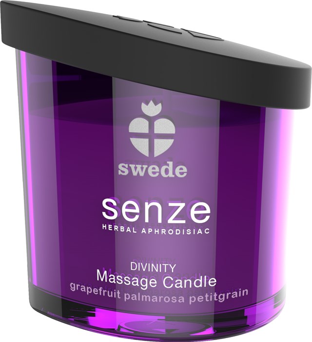 Senze Divinity Massagelys - Grapefruit Palmarosa Petitgrain