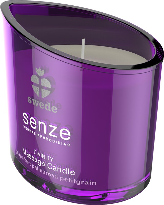 Senze Divinity Massagelys - Grapefruit Palmarosa Petitgrain
