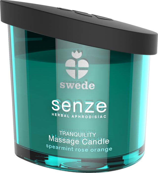 Senze Tranquility Massagelys - Spearmint Rose Orange